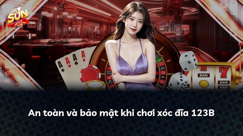 An toàn và bảo mật khi chơi xóc đĩa 123B