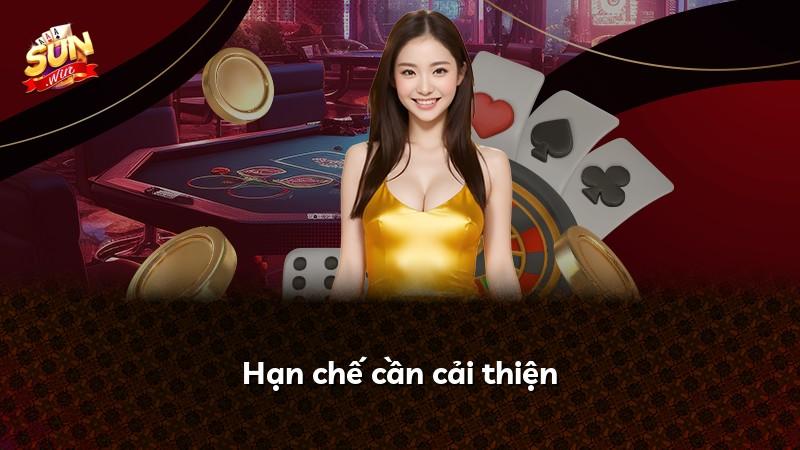 Hạn chế cần cải thiện