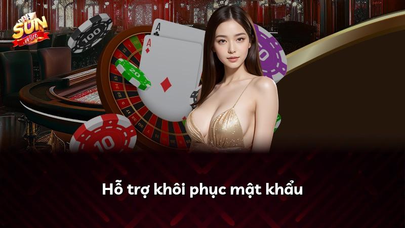 Hỗ trợ khôi phục mật khẩu