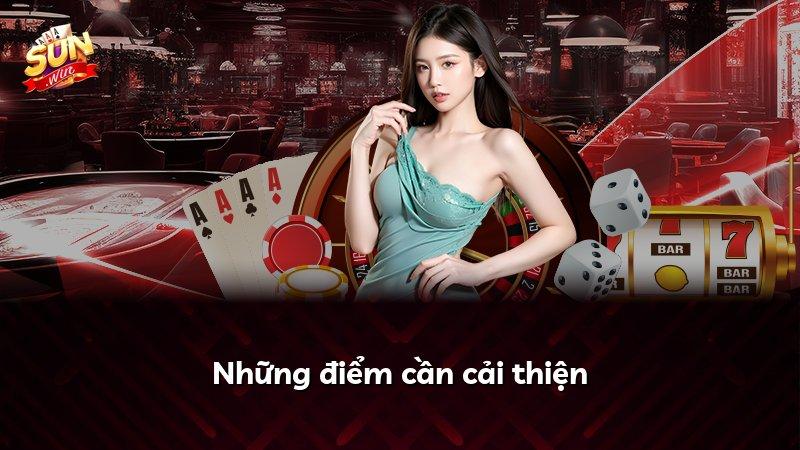 Những điểm cần cải thiện