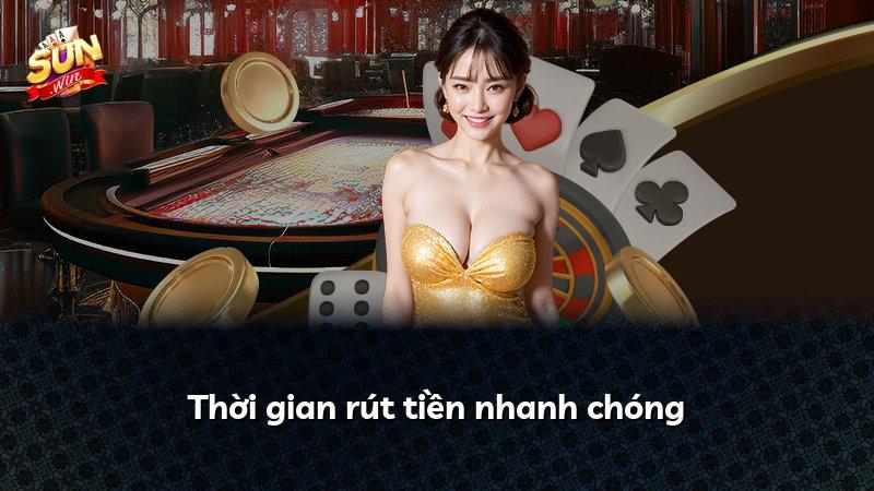 Thời gian rút tiền nhanh chóng