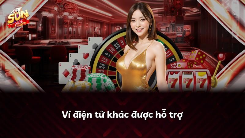Ví điện tử khác được hỗ trợ